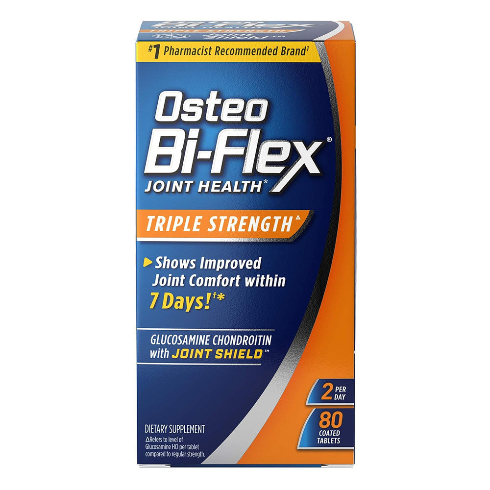 Osteo Bi-Flex Advanced Triple Strength Glucosamine Chondroitin Msm With Joint Shield, 80 Ea